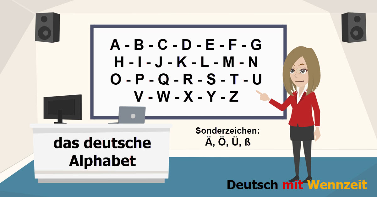 Das deutsche Alphabet